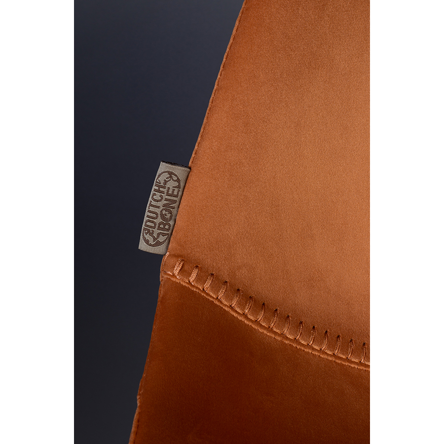 Стул барный Franky оранжевый Dutchbone 1500072 - Вид №9