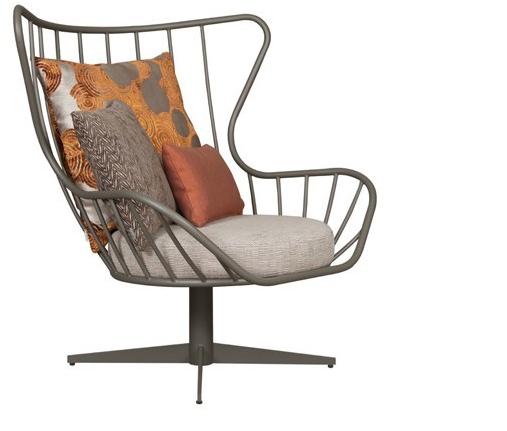 Hamilton Conte Paris Кресло железное с 4-мя спицами sun-id-1501281 - Вид №1