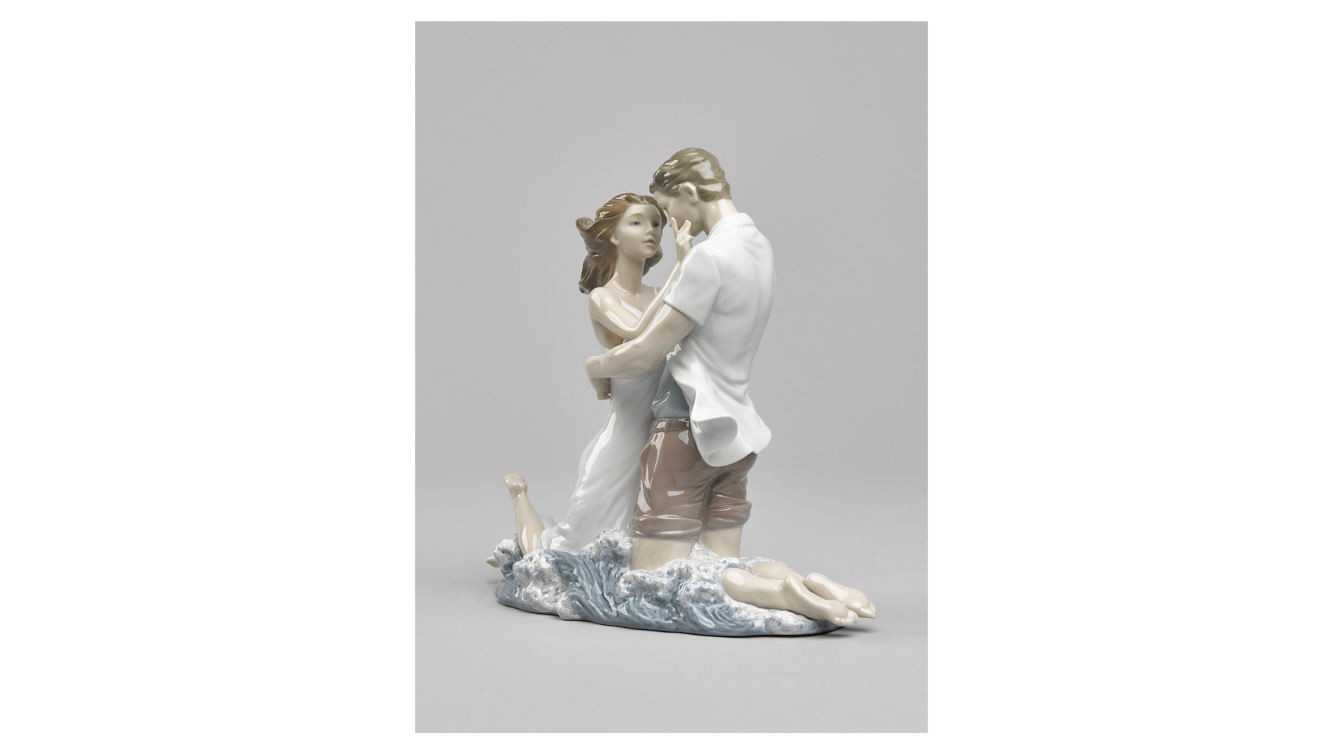 10669051 LLADRO Фигурка Lladro "Предвкушение любви"  33х31см Фарфор Lladró  - Вид №5