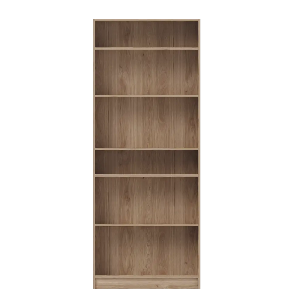 Стеллаж БУККЕР для книг с регулируемыми полками в стиле дуб Гикори 82851588 STLM-0037035 - Вид №4