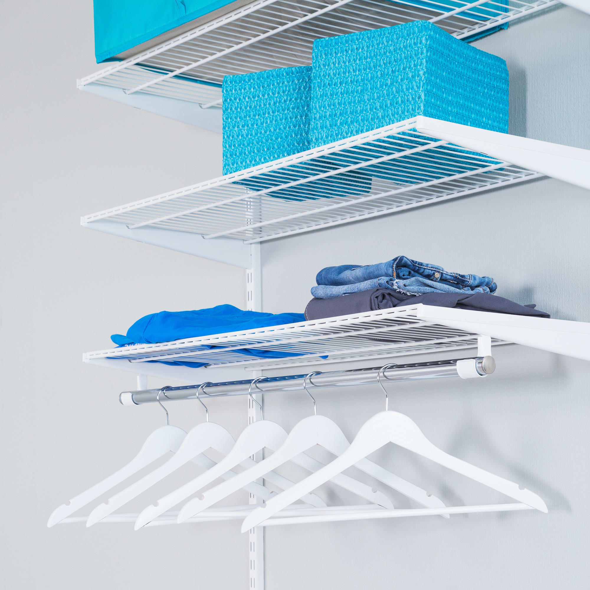 18056580 Плечики дерево цвет белый, 6 шт Santreyd  - Вид №2