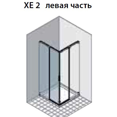 XE 2/XK 2 Aura collection Душевая кабина DUKA 44538 - Вид №1