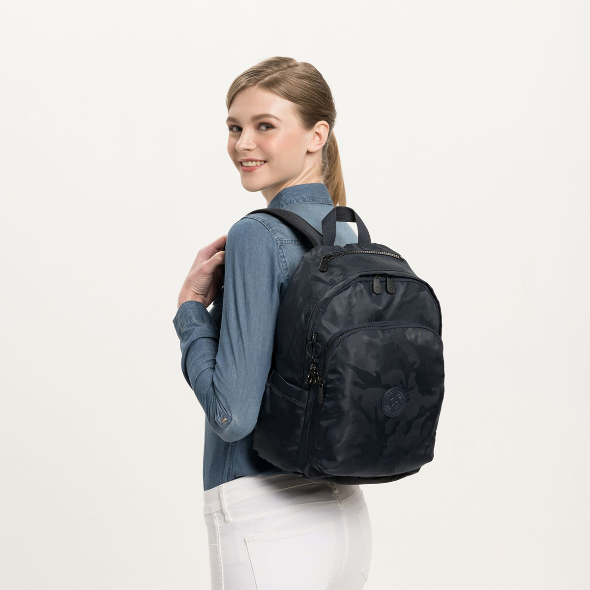 KI637153I Рюкзак Medium Backpack Kipling Delia  - Вид №2