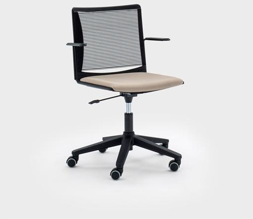 Viganò Регулируемое по высоте офисное кресло из ткани Winner sun-id-1510649 - Вид №1