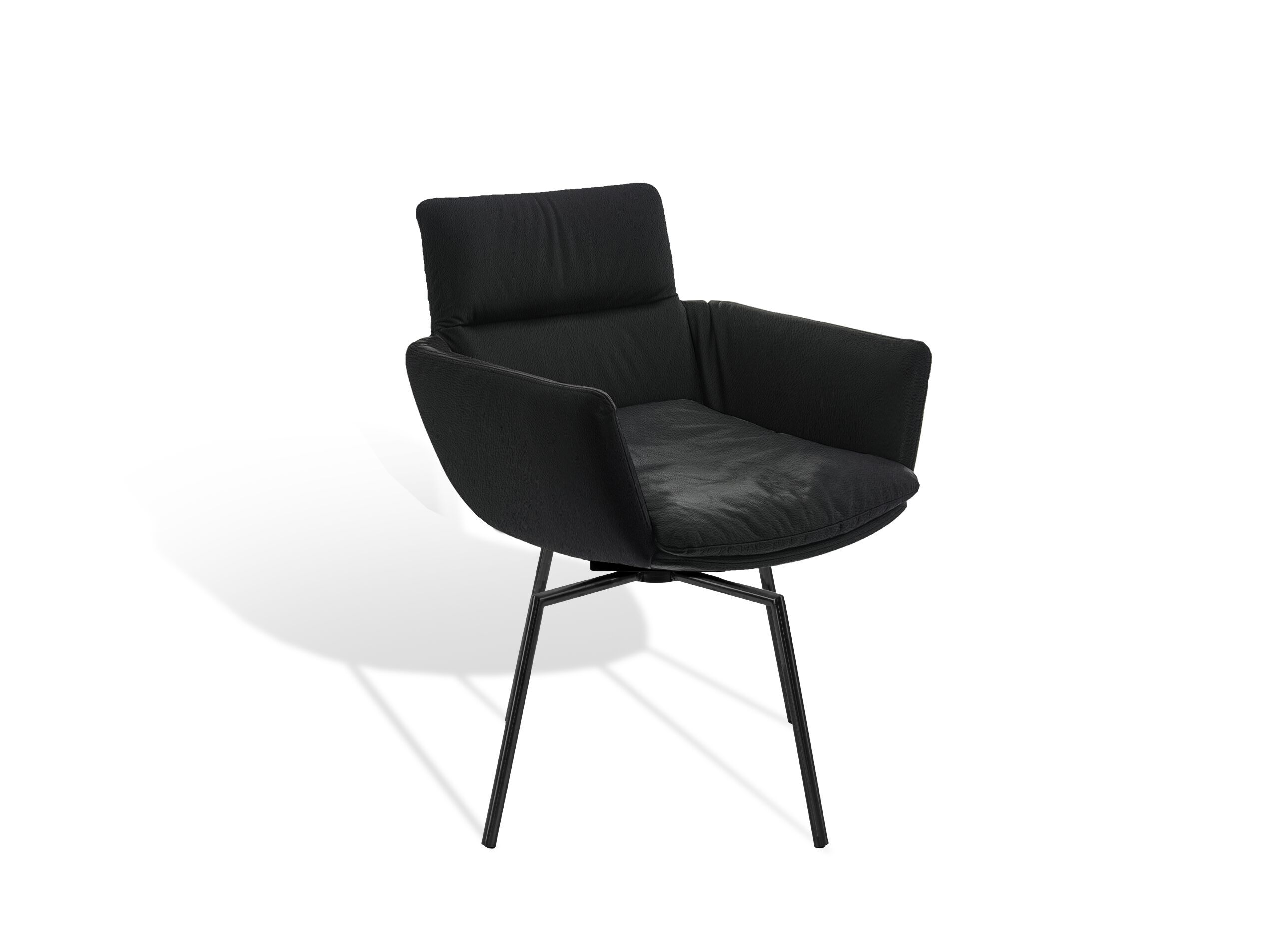 Мягкий стул с крестообразной рамой и подлокотниками KFF Faye ARCH-00134301 - Вид №13