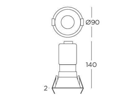 Алюминиевый круглый светодиодный светильник LedsC4 Play ARCH-00035762 - Вид №2