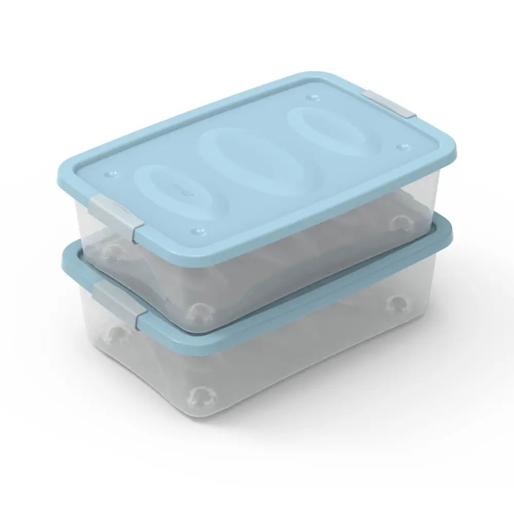 Универсальный контейнер MARTIKA Астело с крышкой и колесами 18540312 Ящик STLM-0011178 - Вид №11