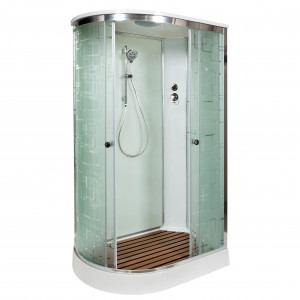 ЕМ4580 N с гидромассажем (гм.) Душевая кабина DETO Серия EM