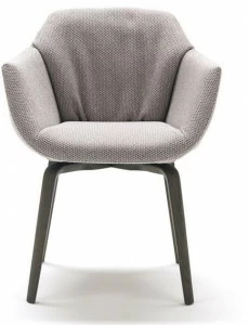 MisuraEmme Стул с обивкой и подлокотниками Atelier