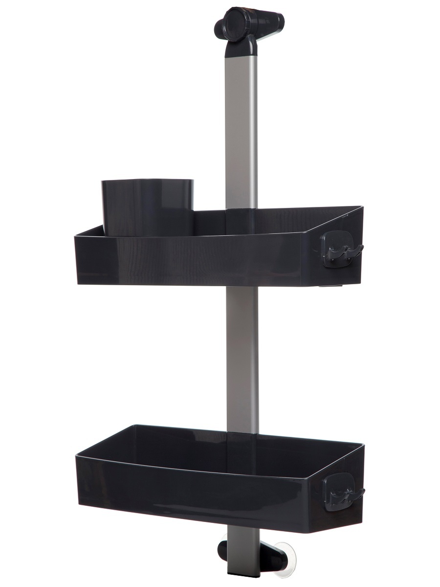 Полка для душа Crafty Anthracite NAVAKO 10073 - Вид №1