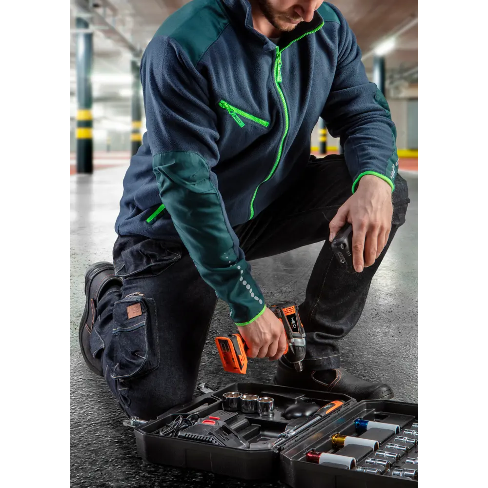 Брюки рабочие 5 карманов Neo Tools Denim темно-синие размер XL рост Neò STLM-2021267 - Вид №7