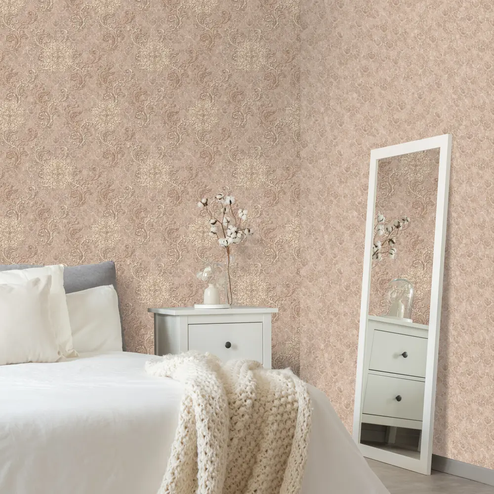 Обои флизелиновые Euro Decor Marco коричневые 1.06 м ED7115-02 88477391 STLM-2029780 - Вид №3
