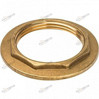 Контргайка с упором 1 1/2" латунь STOUT SFT0023000112