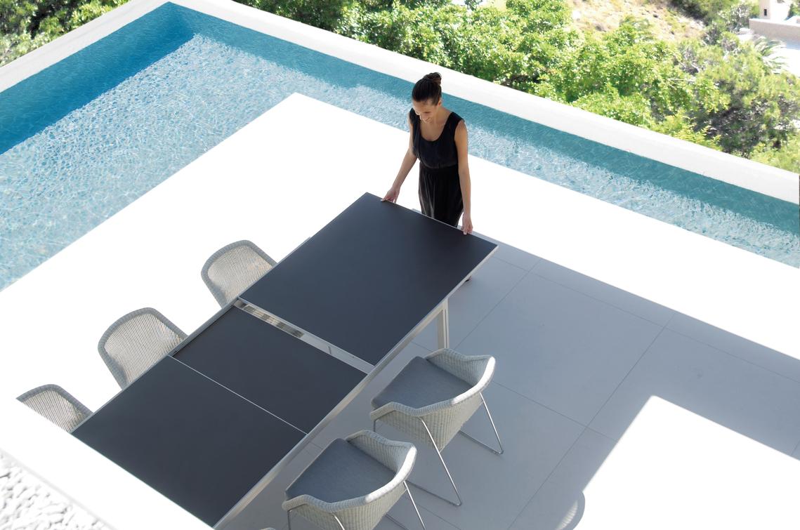 MNST1162 Обеденный стол pca white f8 360см x 100см Manutti Luna - Вид №8