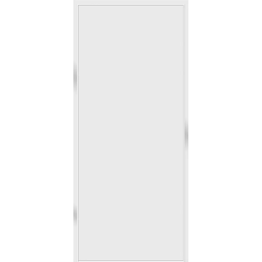 Дверь межкомнатная глухая Invisible Opt 60x200 см левая алюминий цвет белый 89439054 STLM-2110097 VELLDORIS 