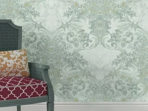 NANNI GIANCARLO & C. Дамаск виниловые обои Carte da parati