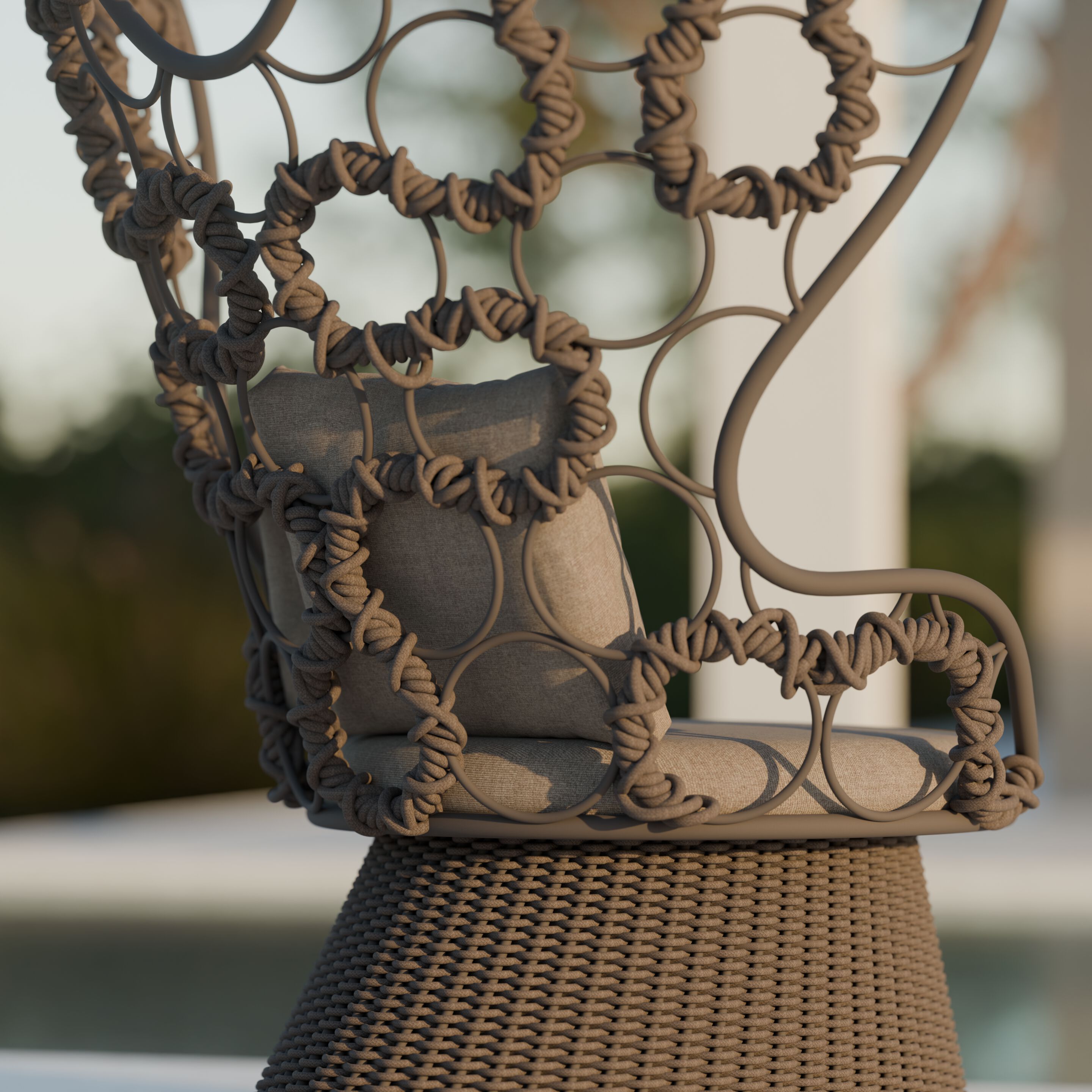 Веревочный садовый стул YAAZ Opus ARCH-00063223 - Вид №5