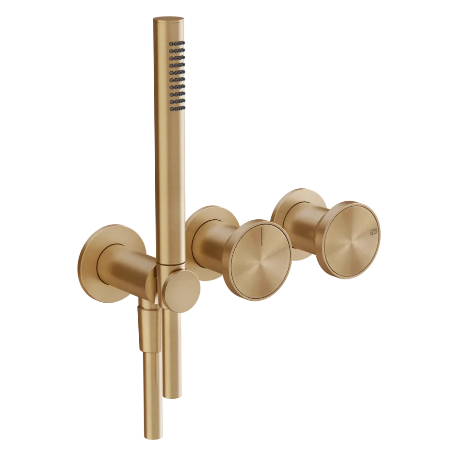 Смеситель для душа 66036 726 Gessi Origini ТЕПЛАЯ БРОНЗА BR. PVD 66036726