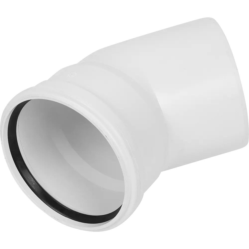 Отвод ø 110x45° Rehau Raupiano полипропилен 123136 82342576 STLM-2023238 