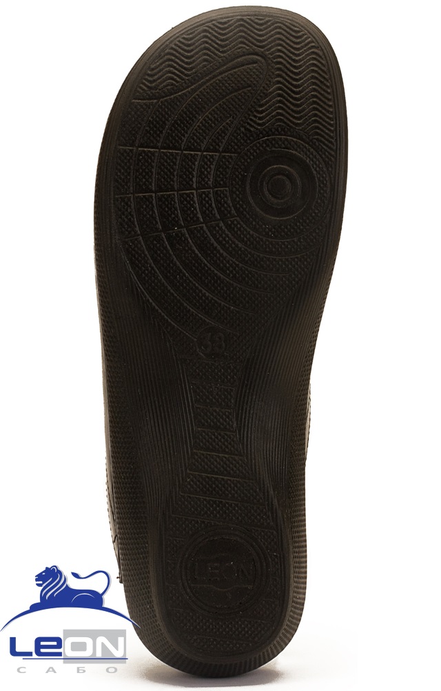 62038 Сабо "Leon LIGHT" женские черные LEON  Сабо и сланцы размер 40  - Вид №2