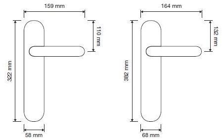 LINEA CALI' Латунная ручка на пластине Arcadia sun-id-1453891 - Вид №2