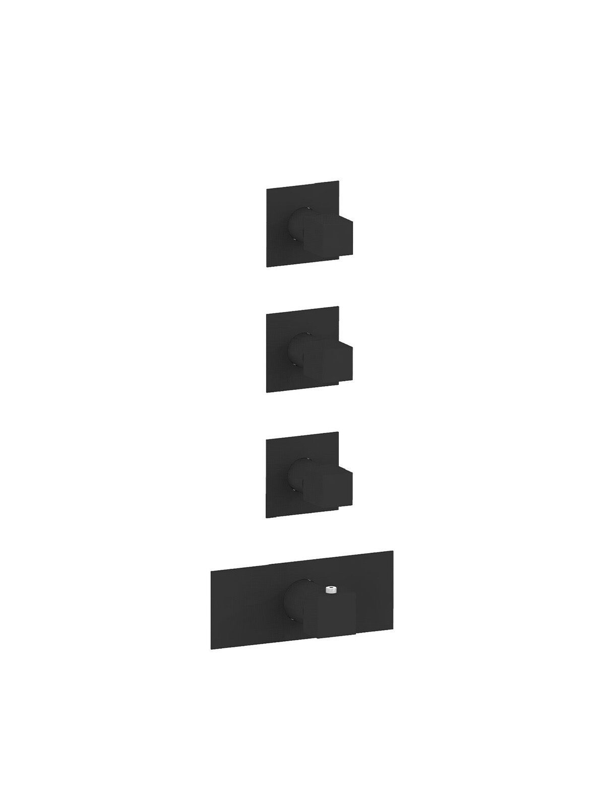 Термостатический встраиваемый смеситель для душа с 4 отверстиями Rubinetterie Frattini отдельная эстетика ARCH-00012235 - Вид №12