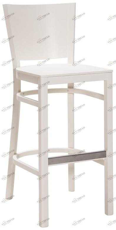 276 Стул Бергамо Белый барный R-HOME 400211СП_белый