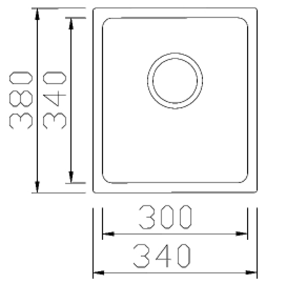 Кухонные мойки Eco Roma SMR-3438A SEAMAN  - Вид №2