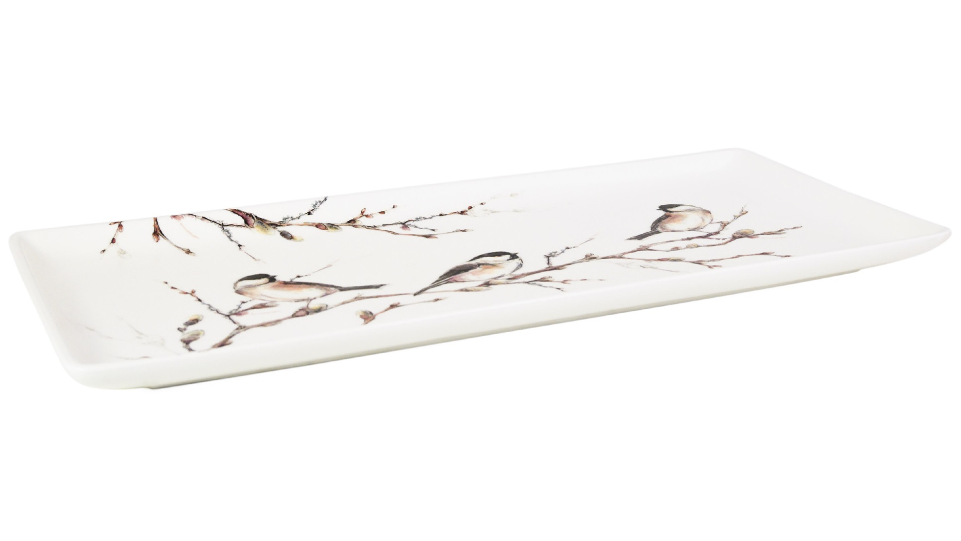 10667984 Gien Блюдо прямоугольное Gien Лесные птицы 36х15,5см, фаянс Фаянс  - Вид №1