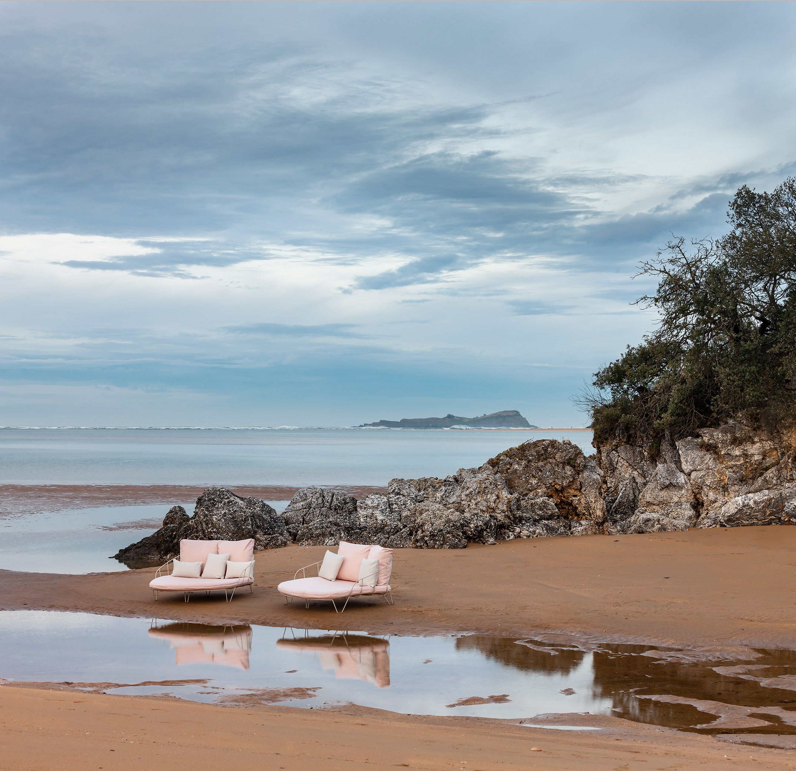Стальная рама ткань сад кровать iSimar оливковое дерево ARCH-00057276 - Вид №4