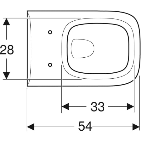 202150000 Подвесной унитаз настенный Белый Geberit  Германия  - Вид №2