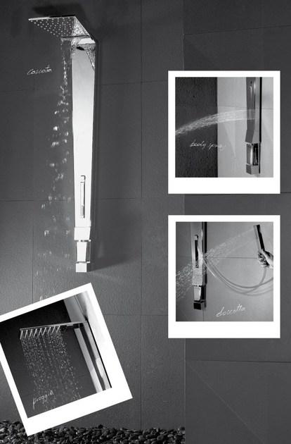 tender rain Настенная душевая стойка из латуни с душевой лейкой Sharp sun-id-1398319 - Вид №2