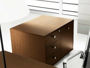 IFT Низкая офисная мебель из меламина с замком Pratiko