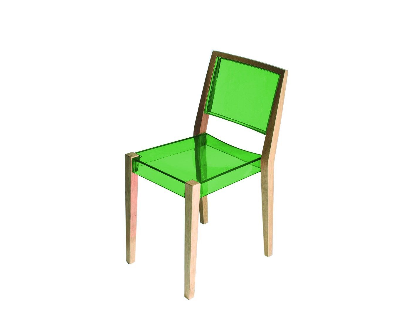 Стул из инженерного пластика и дерева GABER Together ARCH-00020180 - Вид №4