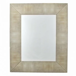 Зеркало прямоугольное настенное бежевое Shagreen от RVAstley RVASTLEY ДИЗАЙНЕРСКИЕ 062519 Бежевый