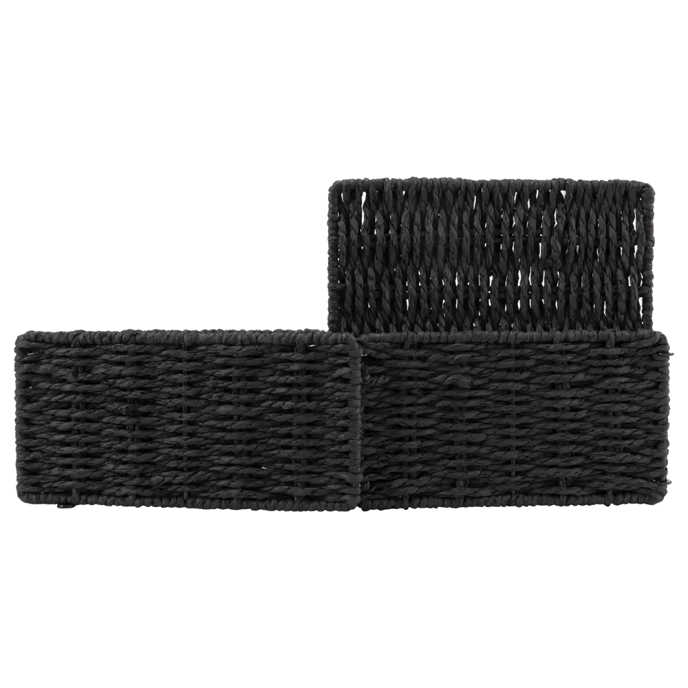 Корзина графит 10x20x20 см бум Konsensa 89453514 STLM-2036529  - Вид №4