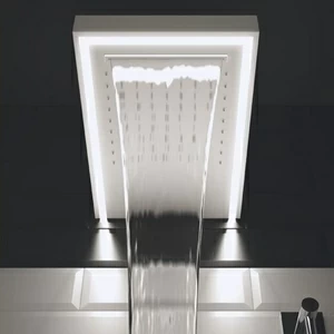 Moma Design Душевая лейка настенная Shower Wall белая