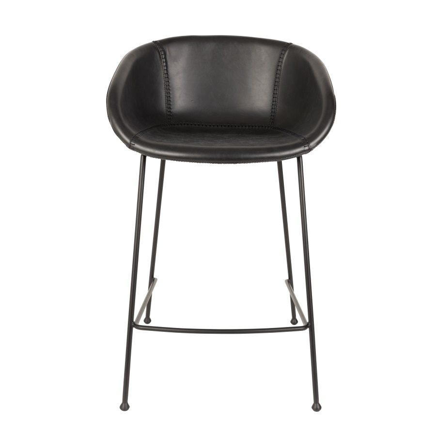 Табурет высокий Feston черный Zuiver 1500047 - Вид №3