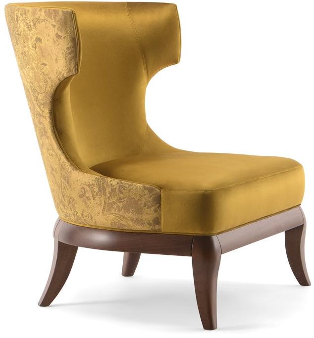 Tirolo Кресло из ткани с высокой спинкой Rose 066 p - Вид №1