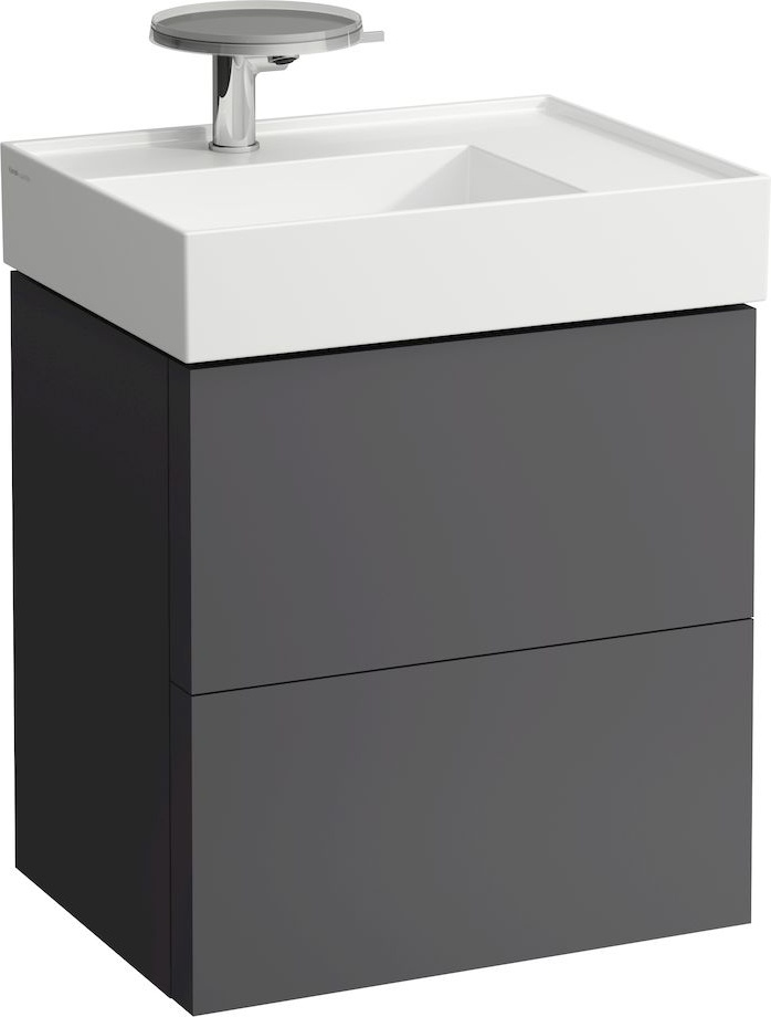 H8103340001111 Раковина с полочкой справа, со специальным скрытым сливом LAUFEN PRO - Вид №3