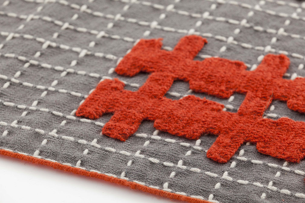 070869 Ковер Banda Individual E Grey GAN Bandas - Вид №2