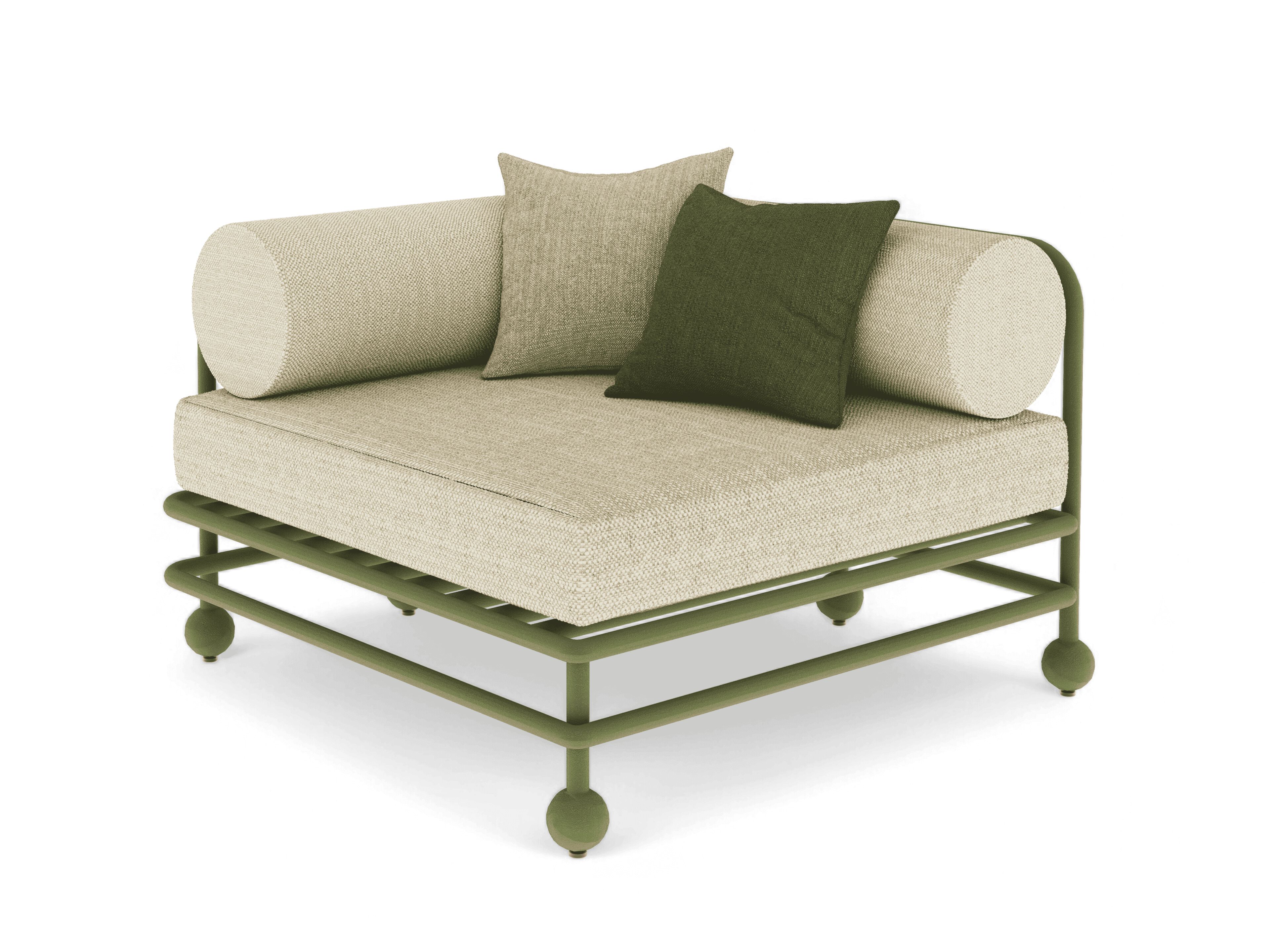 Алюминиевое угловое садовое кресло FJAKA Lento ARCH-00131579