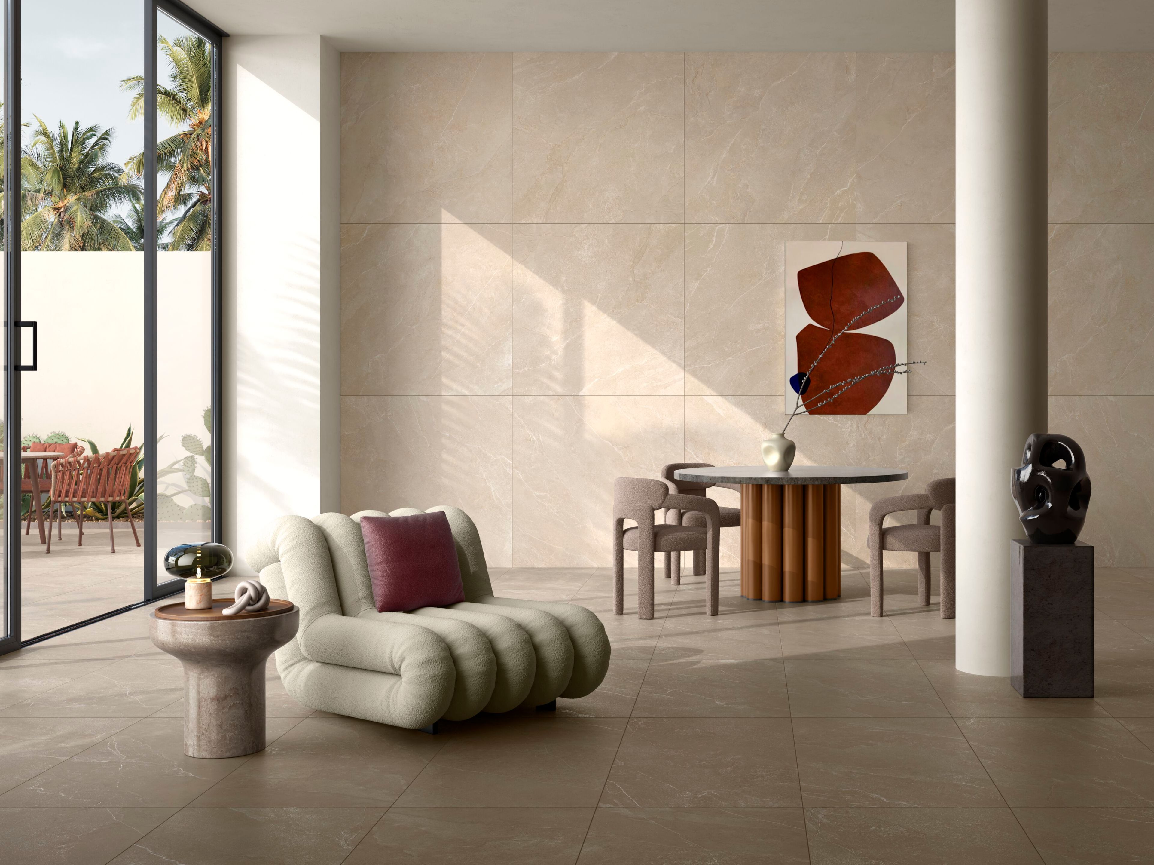 Пол / облицовка керамогранита с эффектом камня VitrA Bathrooms Nova Vita ARCH-00041934