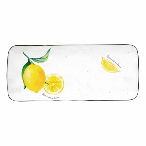 Блюдо фарфоровое прямоугольное белое Amalfi EASY LIFE AMALFI 00-3946366 Белый