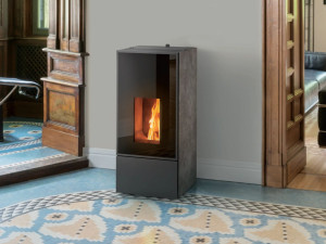 Пеллетная печь с естественной конвекцией