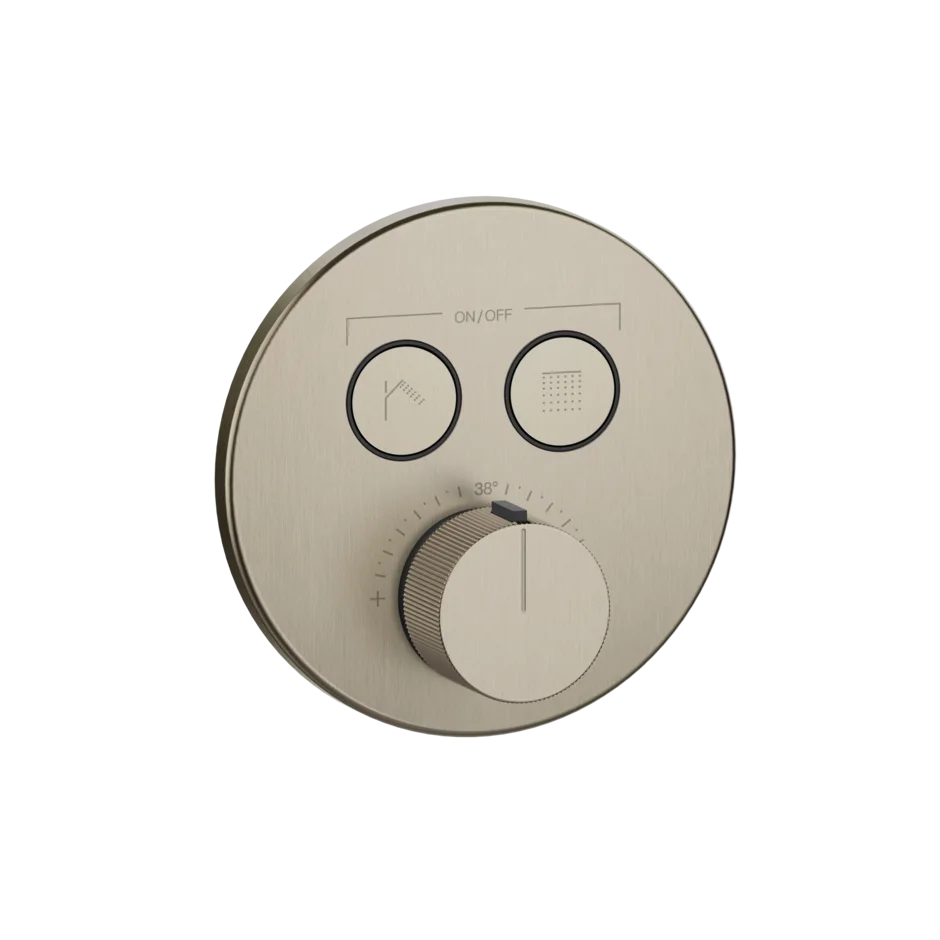 Смеситель для душа 38713 149 Gessi Hi-fi МАТОВЫЙ НИКЕЛЬ FINOX 38713149