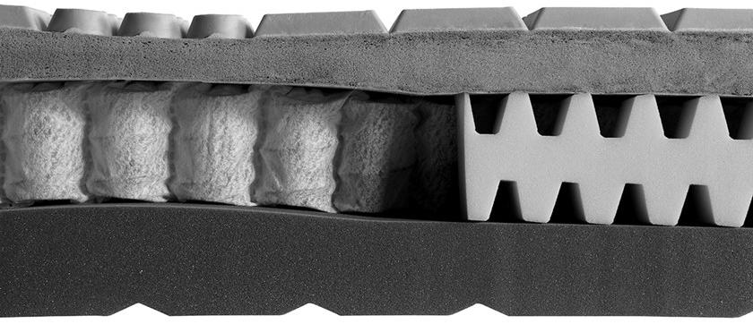 Flou Двойной пружинный матрас Materassi sun-id-1460795 - Вид №2