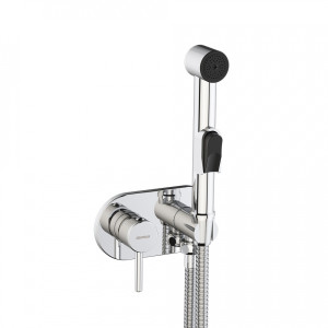 212000000 смеситель монтируемый в стену с гиг.душем Damixa Option