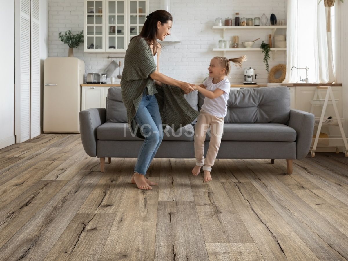 Линолеум бытовой TEXTiLE GREENLiNE - ТЕКСТИЛЬ ГРИНЛАЙН i511825 IVC-RUS  - Вид №1