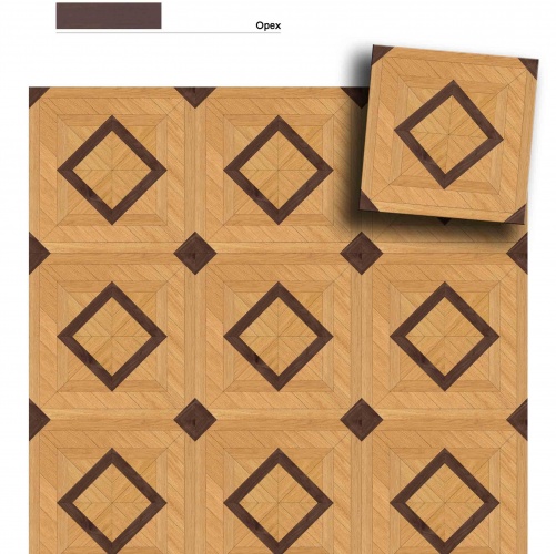 Художественный паркет Da Vinci Щитовой 26-542 Дуб (Гладкая) 500х500 мм 26010542 - Вид №1